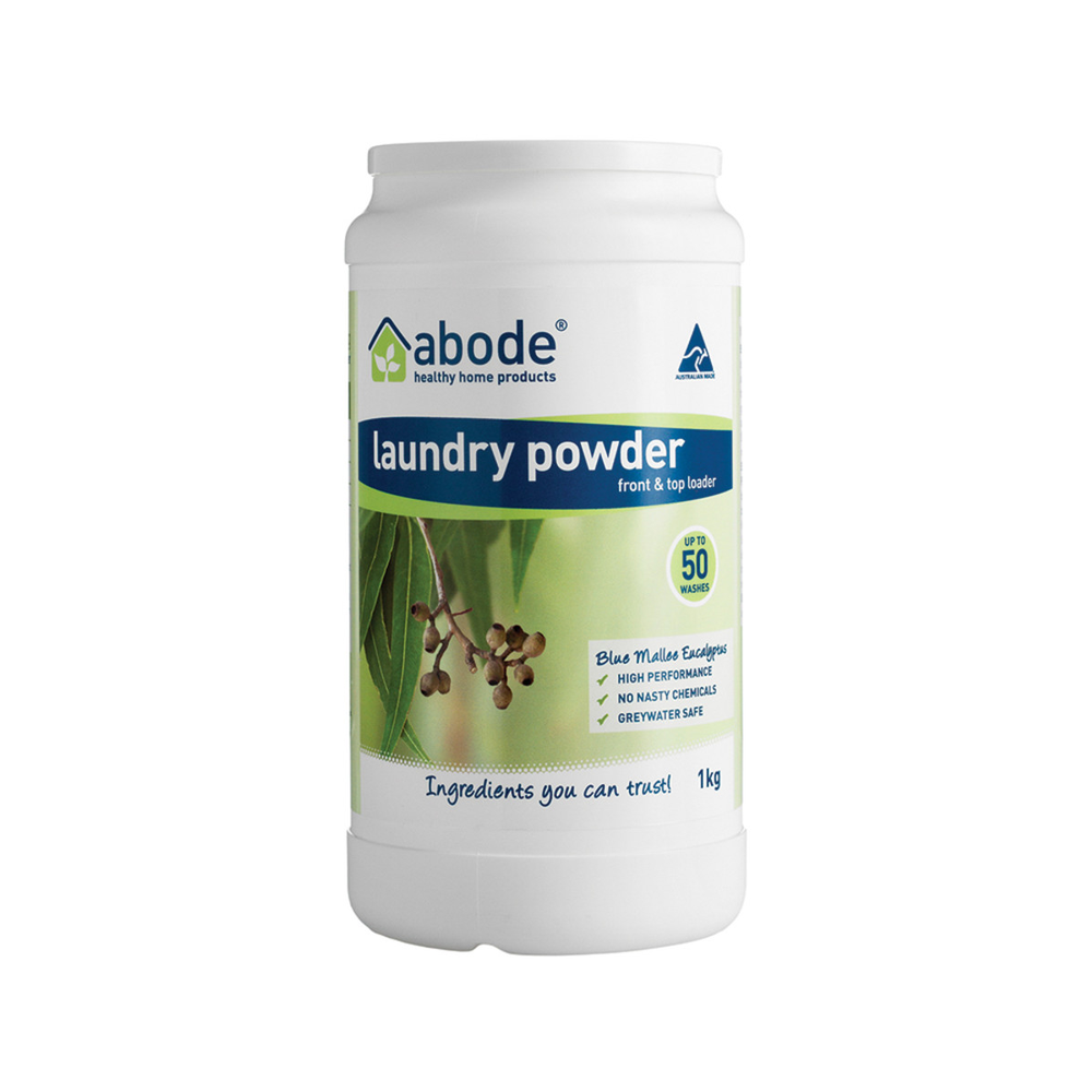 Abode Laundry Powder (Front & Top Loader) Blue Mallee Eucalyptus