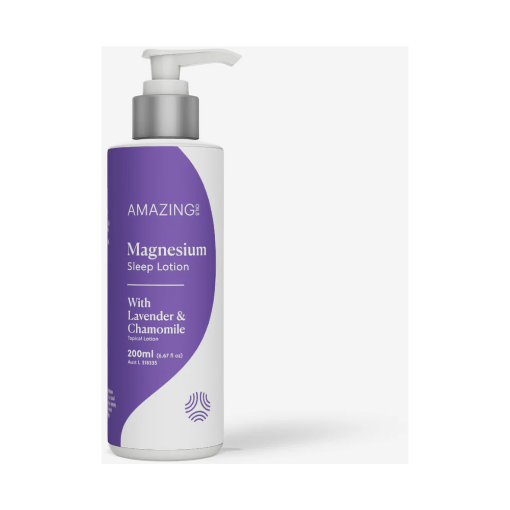 Amazing Oils Magnesium Sleep Lotion With Lavender & Chamomile