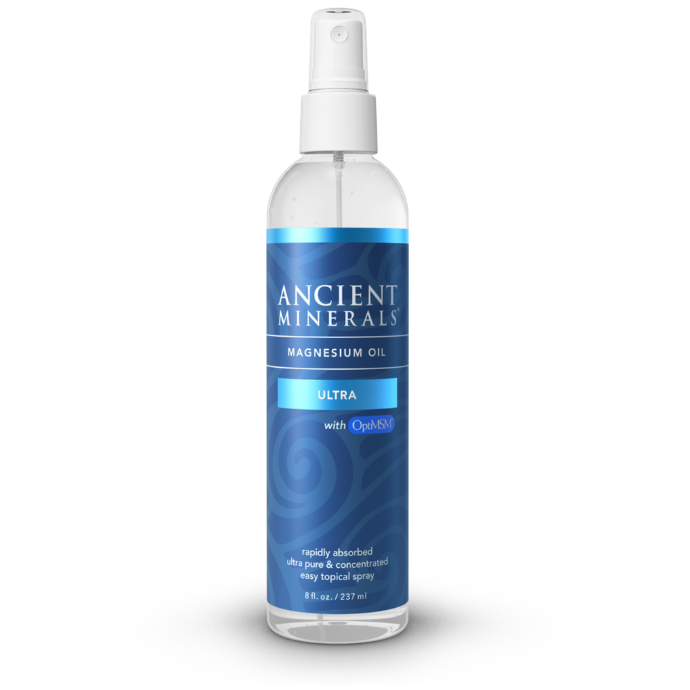 Ancient Minerals Magnesium Oil (50%) & MSM Ultra