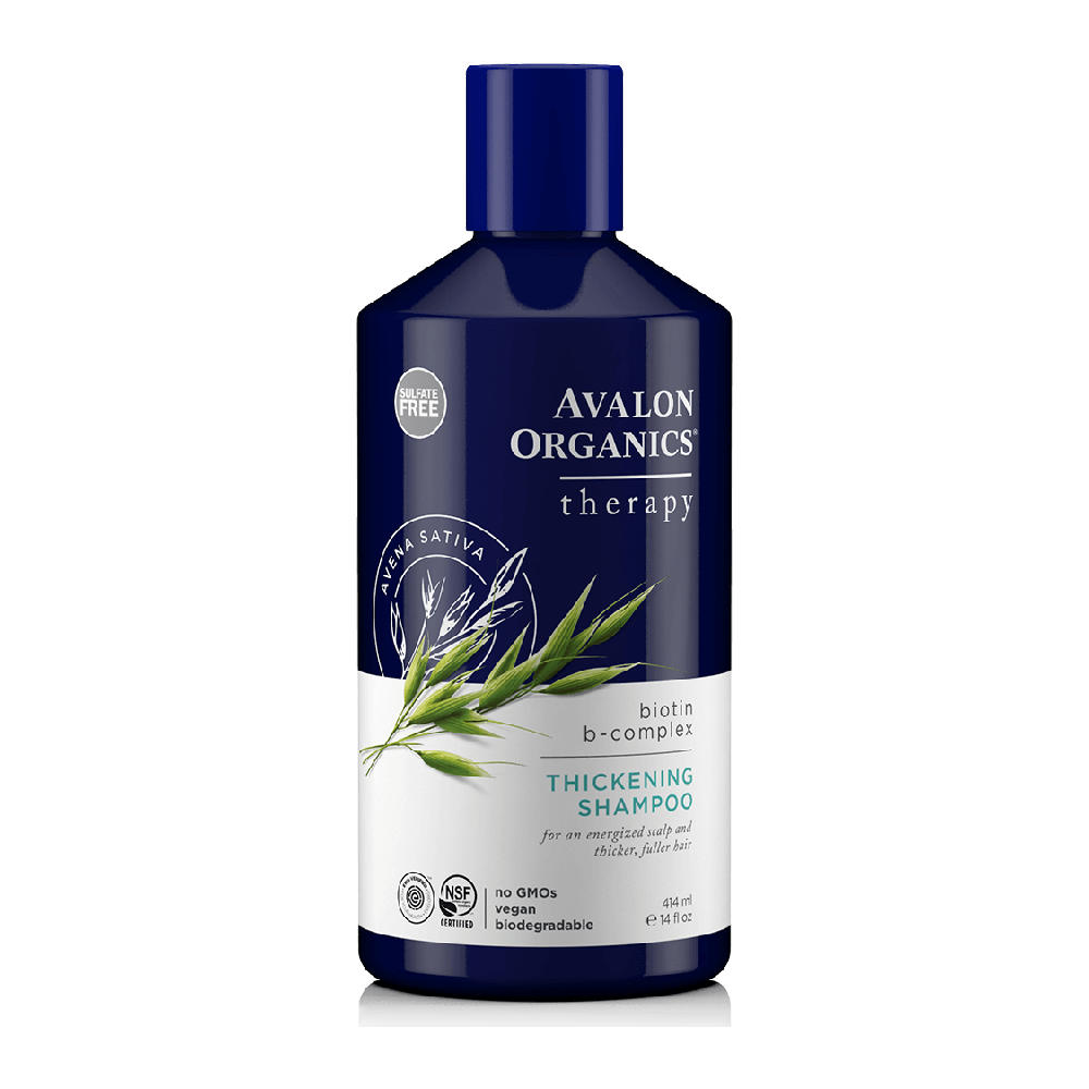 Avalon Organics Active Shampoo Biotin B Complex Thick