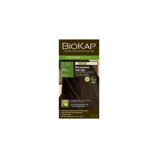 BioKap Nutricolor Delicato Rapid 5.34 Honey Chestnut