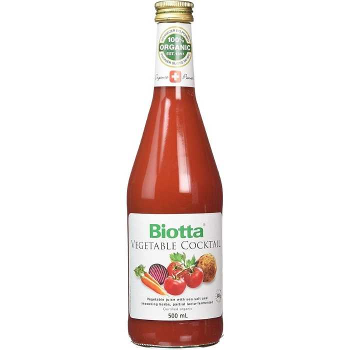 Biotta Organic Vegetable Juice Cocktail