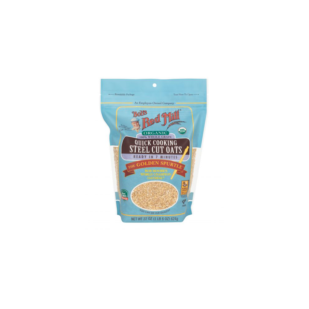 Bob's Red Mill Quick Cooking Steel Cut Oats Organic
