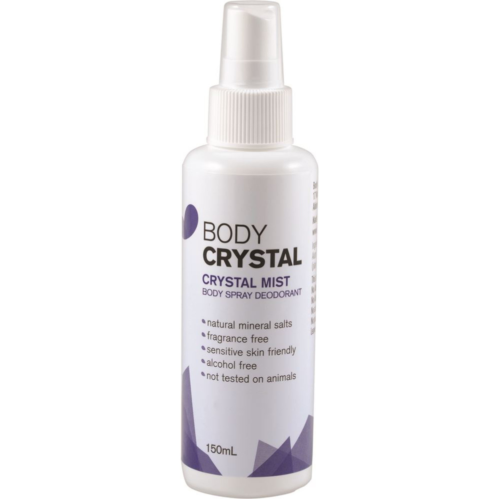 Body Crystal Body Spray Deodorant Mist