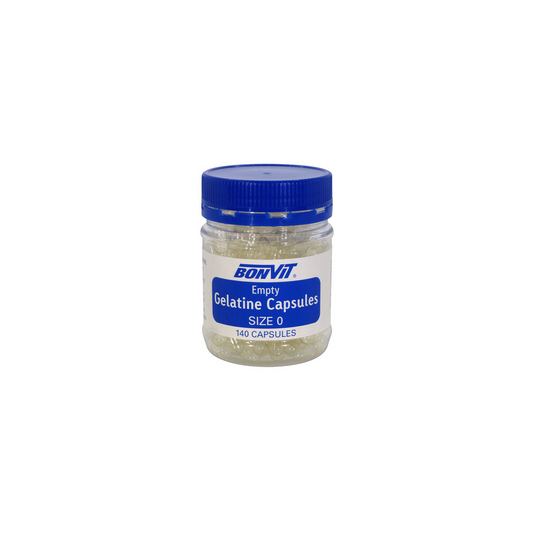Bonvit Empty Capsules Size '0' Gelatine