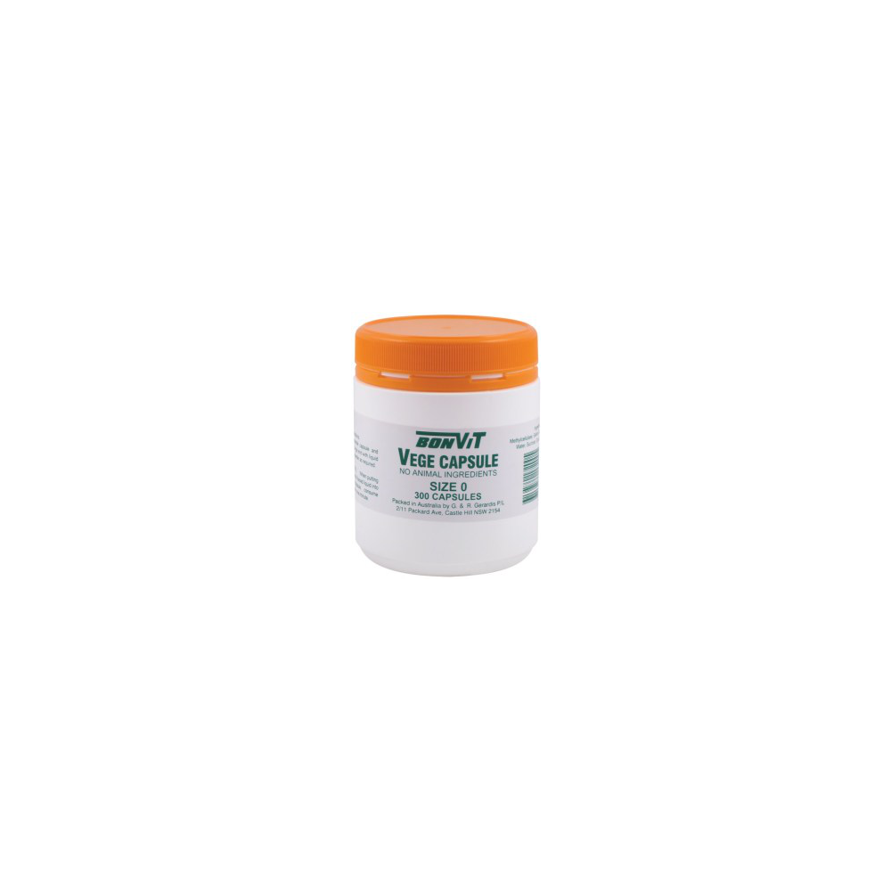 Bonvit Empty Capsules Size '0' Vege