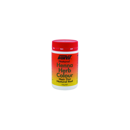 Bonvit Natural Hair Tint Henna Herb Colour (100% Henna) Natural Red