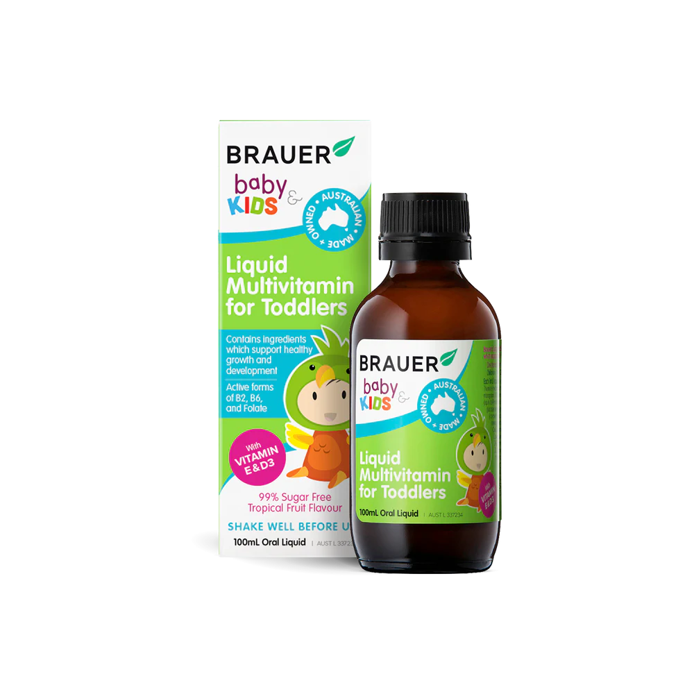 Brauer Baby & Kids Liquid Multivitamin for Toddlers