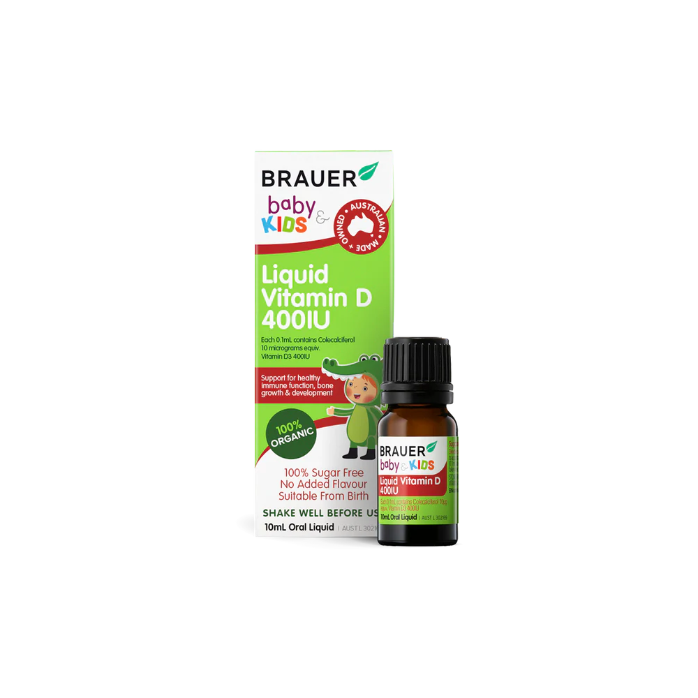 Brauer Baby & Kids Liquid Vitamin D 400iu