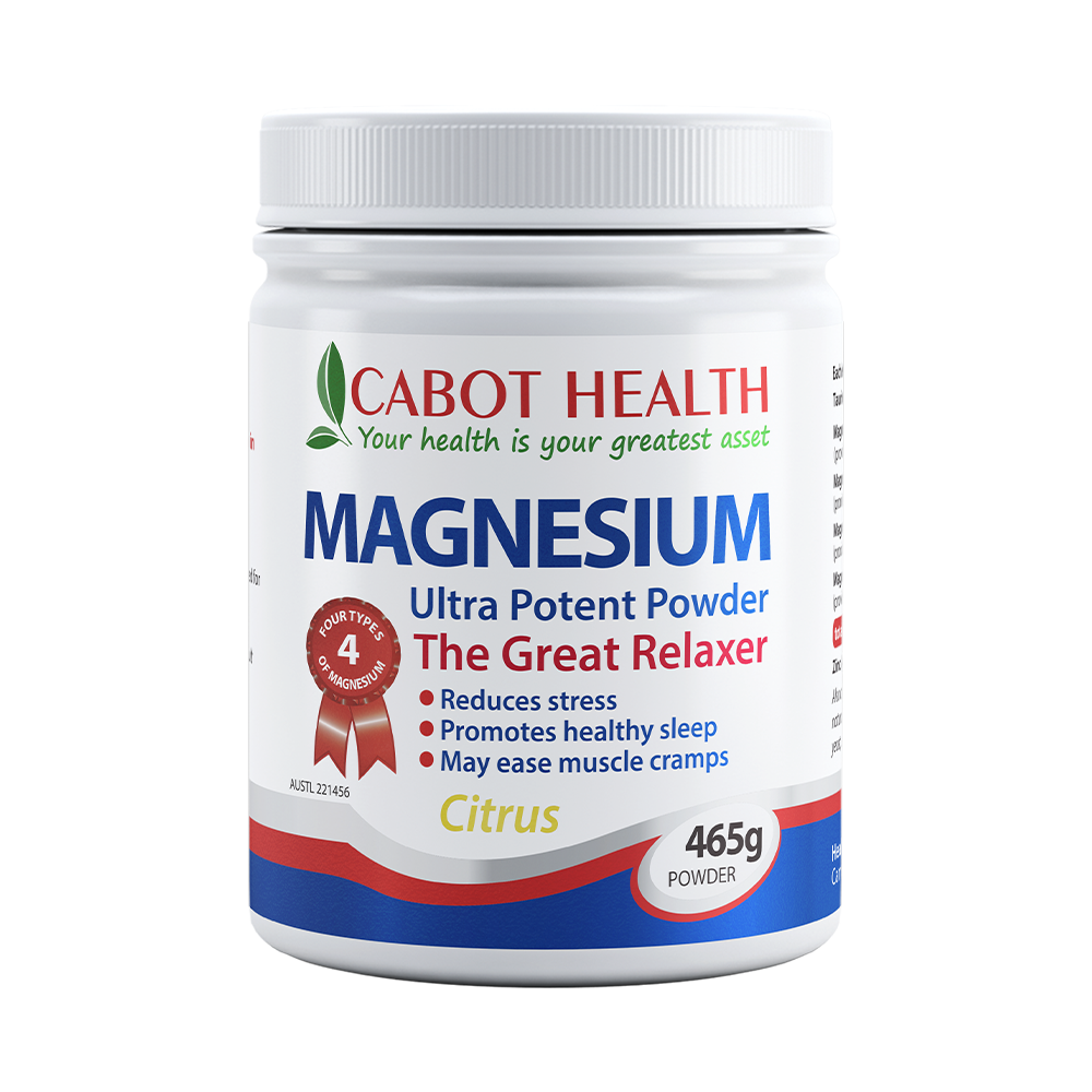 Cabot Health Magnesium Ultra Potent Powder