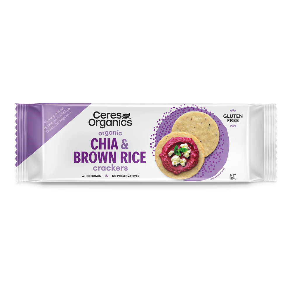 Ceres Organics Brown Rice Crackers