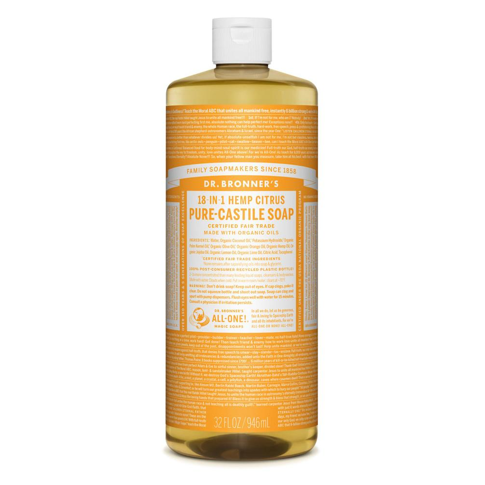 Dr Bronner's Liquid Castile Soap
