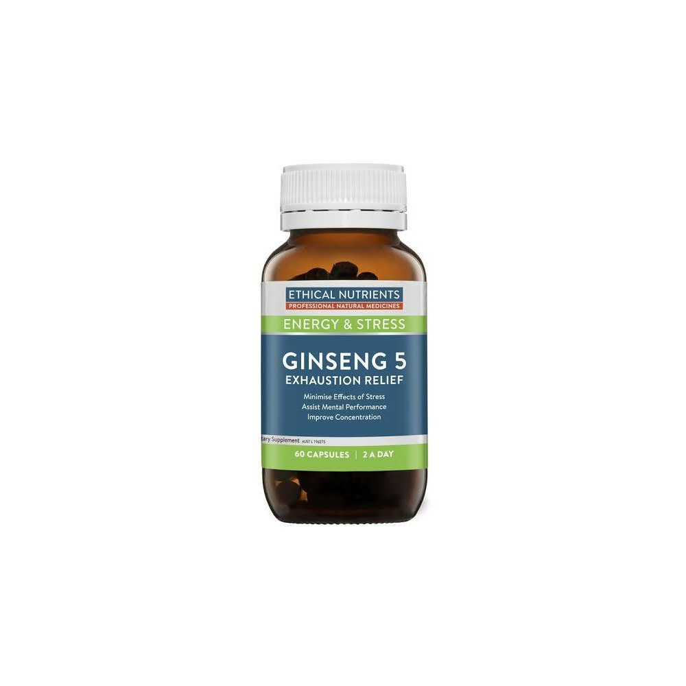 Ethical Nutrients Ginseng-5 Exhaustion Relief
