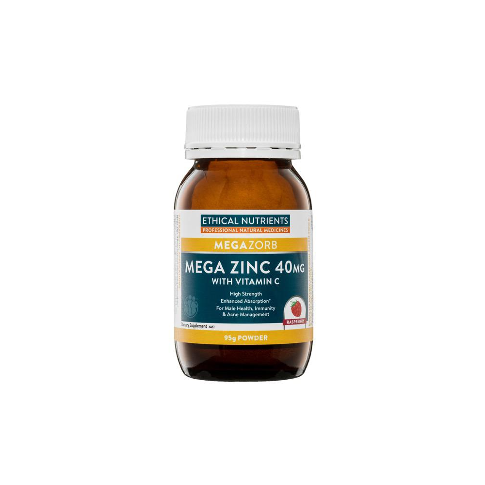 Ethical Nutrients Mega Zinc 40mg Powder