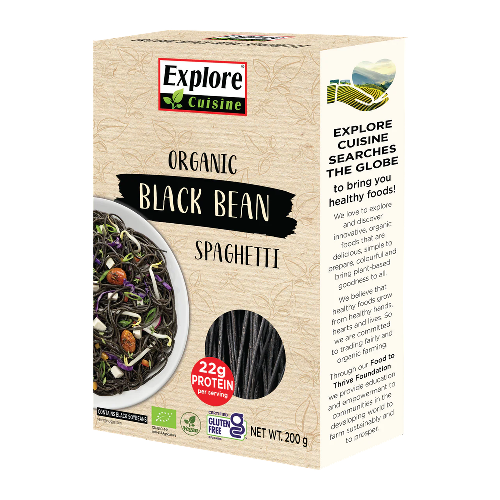 Explore Cuisine Black Bean Spaghetti Boxed