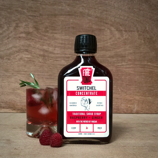 Fire Tonic Switchel Concentrate Raspberry & Ginger Syrup