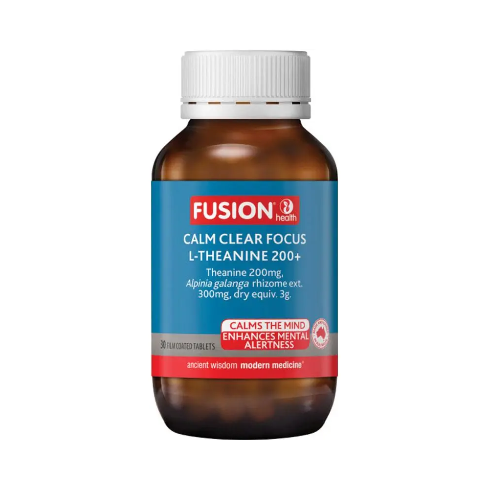 Fusion Health Calm Clear Focus L-Theanine 200+