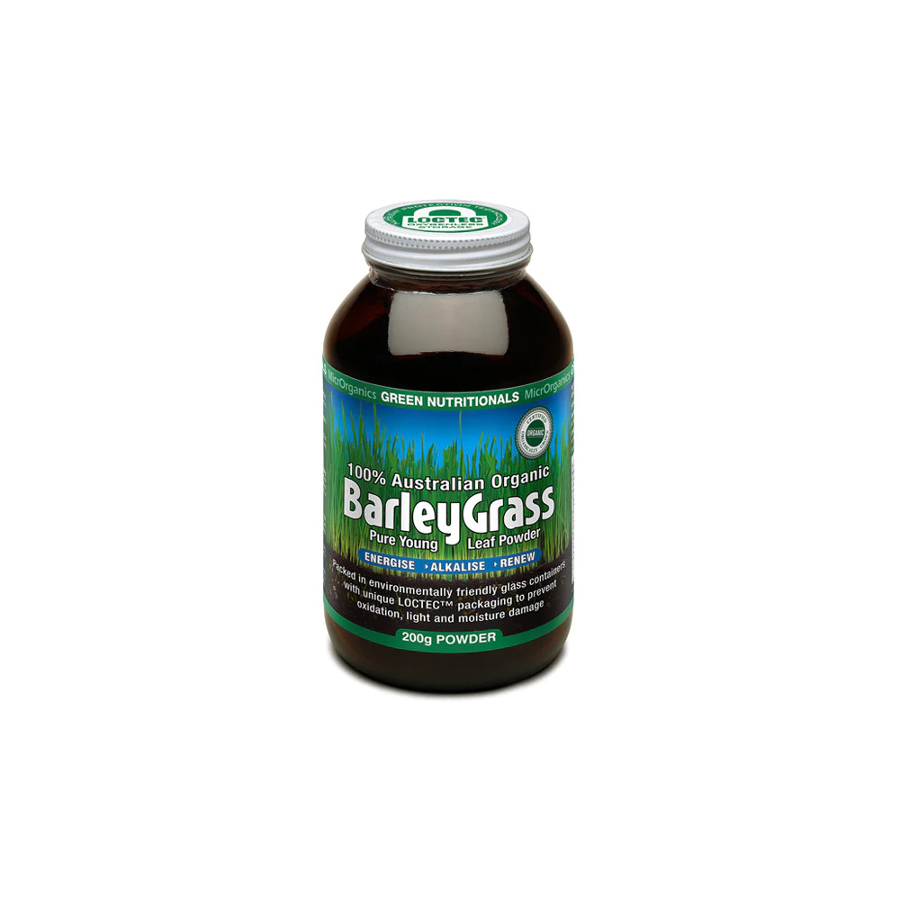 Green Nutritionals 100% Australian Organic BarleyGrass Powder
