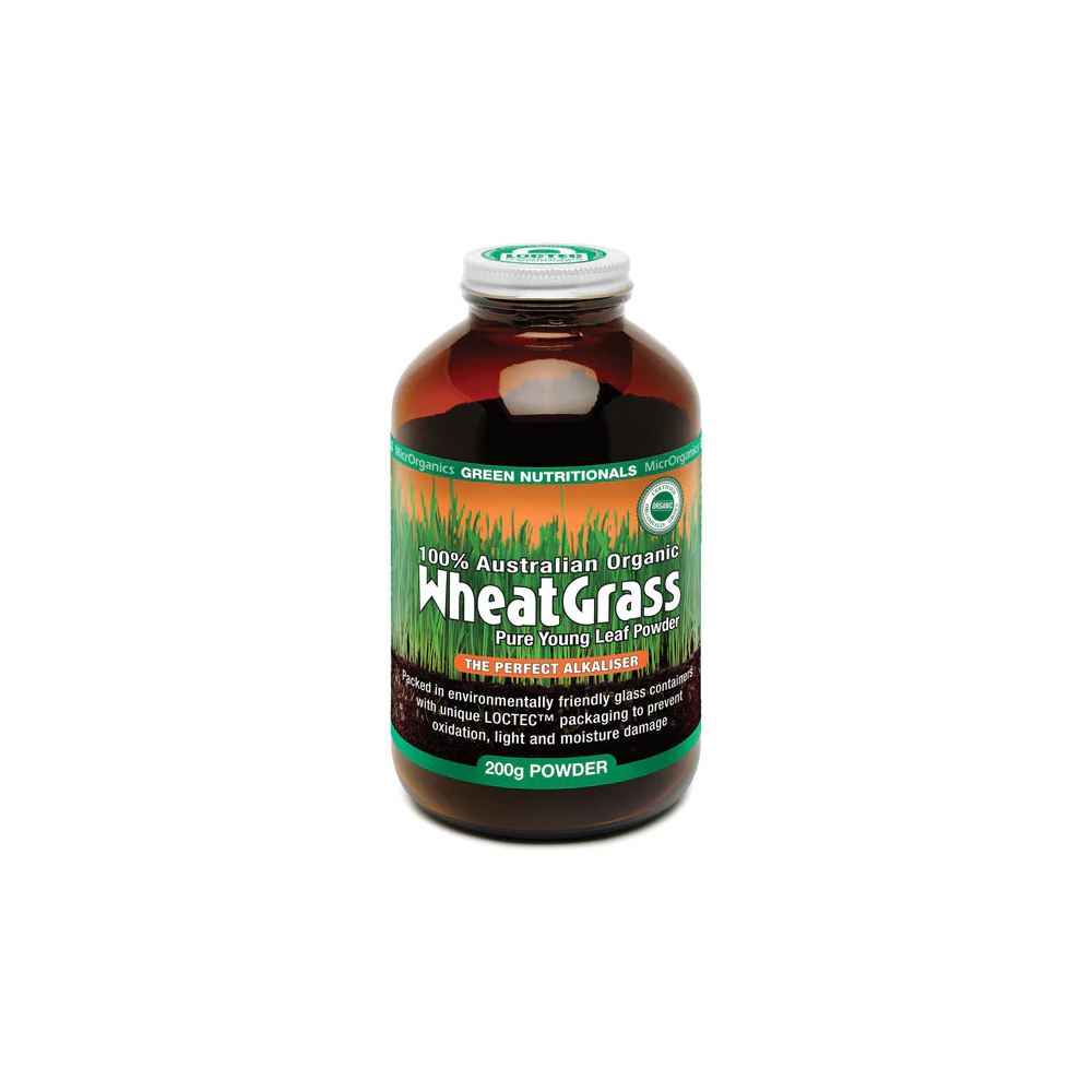 Green Nutritionals 100% Australian Organic WheatGrass Powder