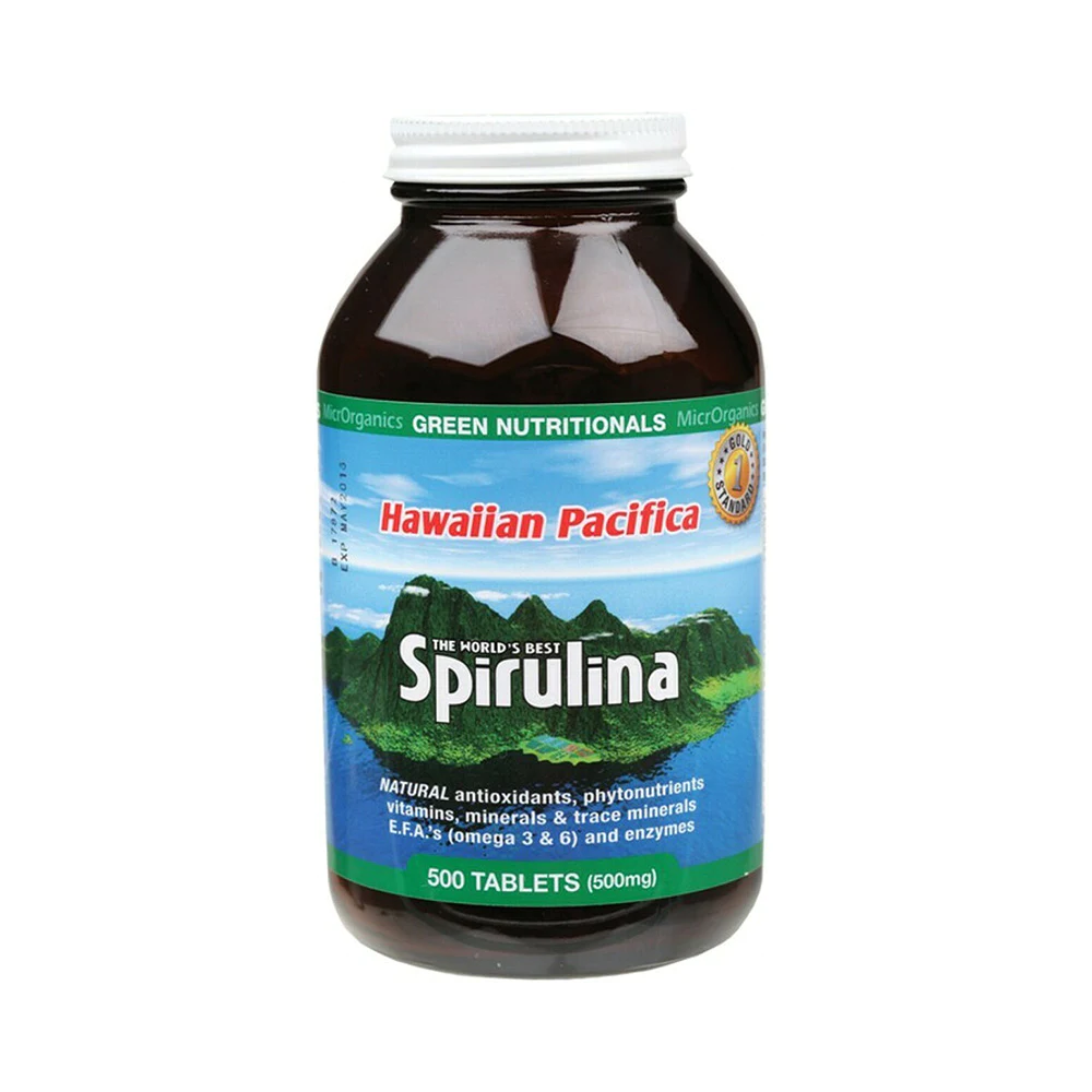 Green Nutritionals Hawaiian Pacifica Spirulina T