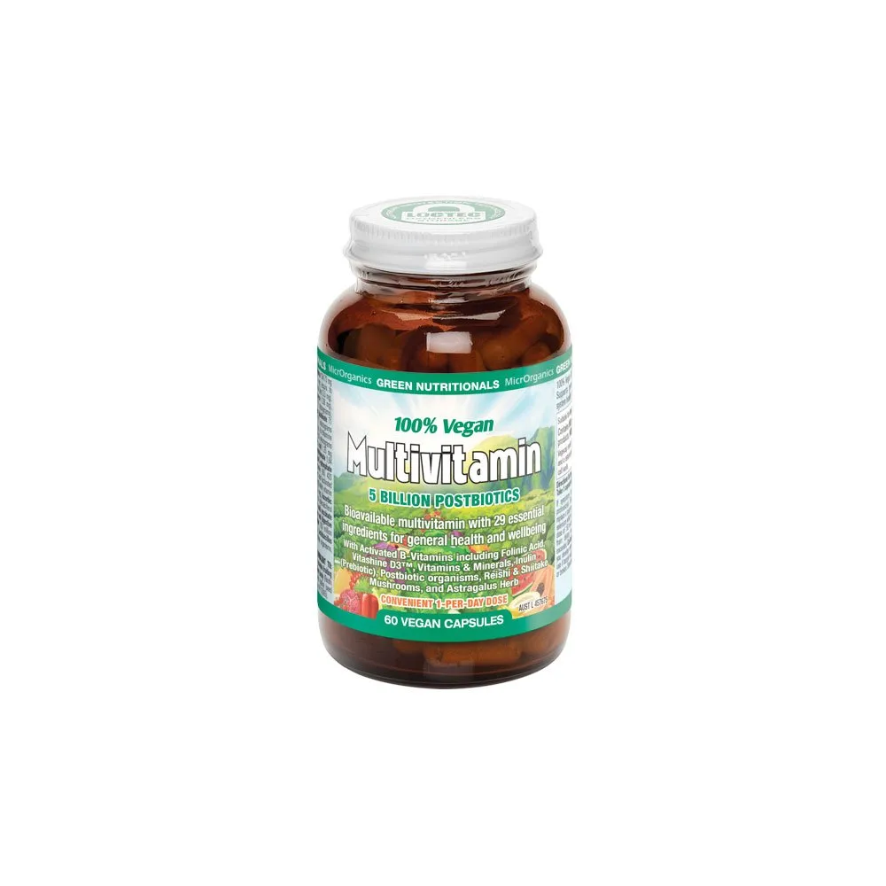 Green Nutritionals Vegan 100% Multivitamin