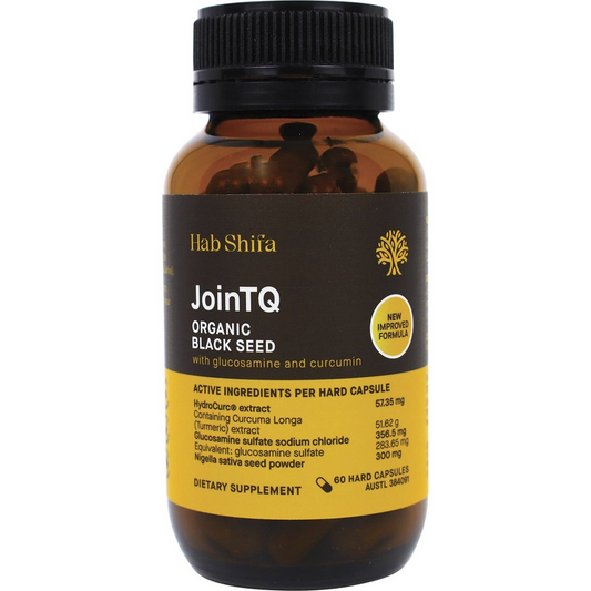 Hab Shifa JoinTQ+ Organic Black Seed Oil with Glucosamine & Curcumin