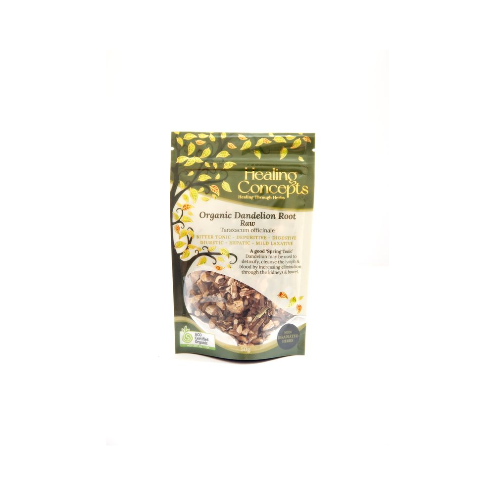 Healing Concepts Tea Dandelion Root Raw C.O