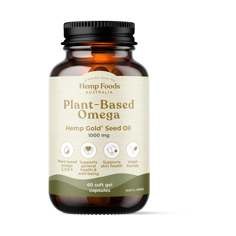 Hemp foods Australia Plant-Based Omega with Hemp Gold Seed Oil