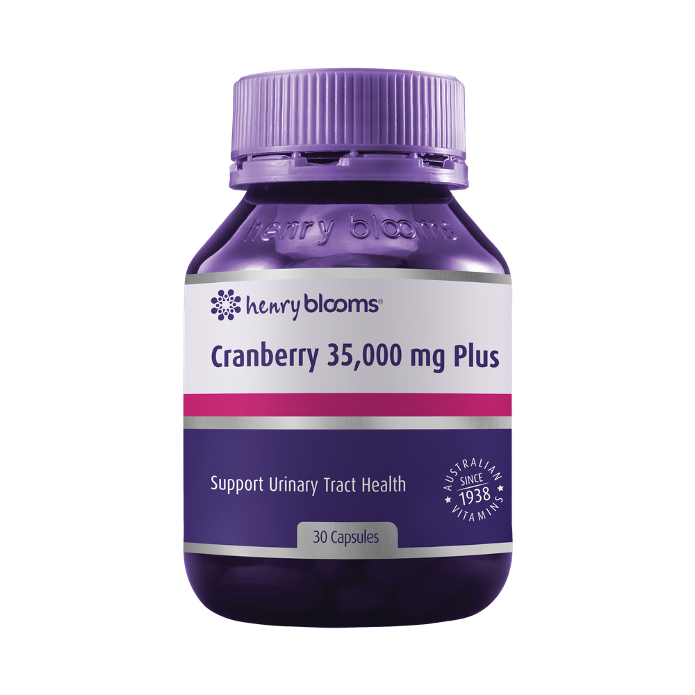 Henry Blooms Cranberry 35,000mg Plus Vitamin C & Silica