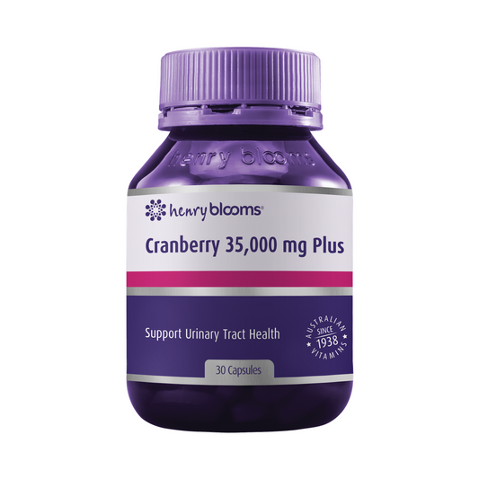 Henry Blooms Cranberry 35,000mg Plus Vitamin C & Silica