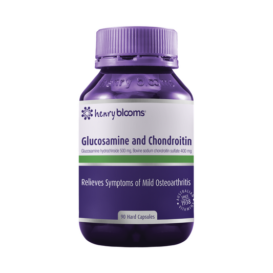 Henry Blooms Glucosamine 500mg & Chondroitin 400mg