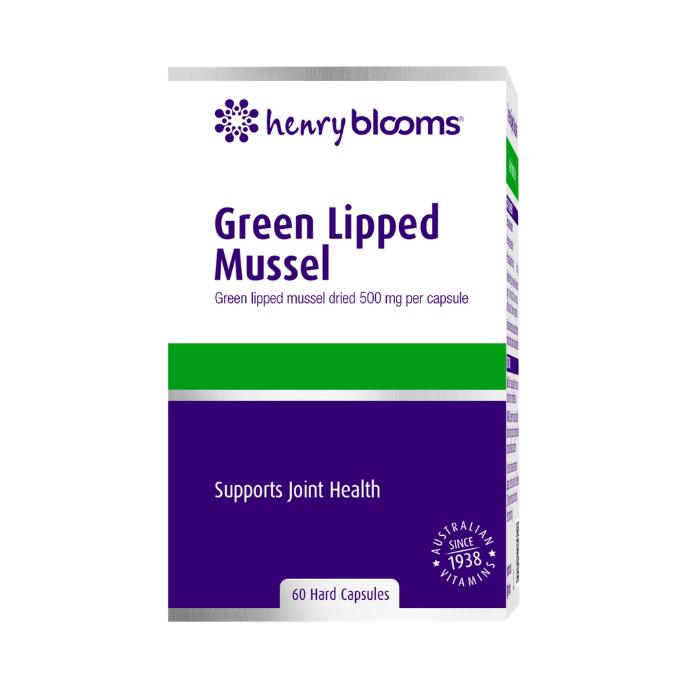 Henry Blooms Green Lipped Mussel 500mg