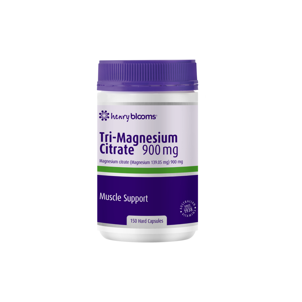 Henry Blooms Trimagnesium Citrate 900mg