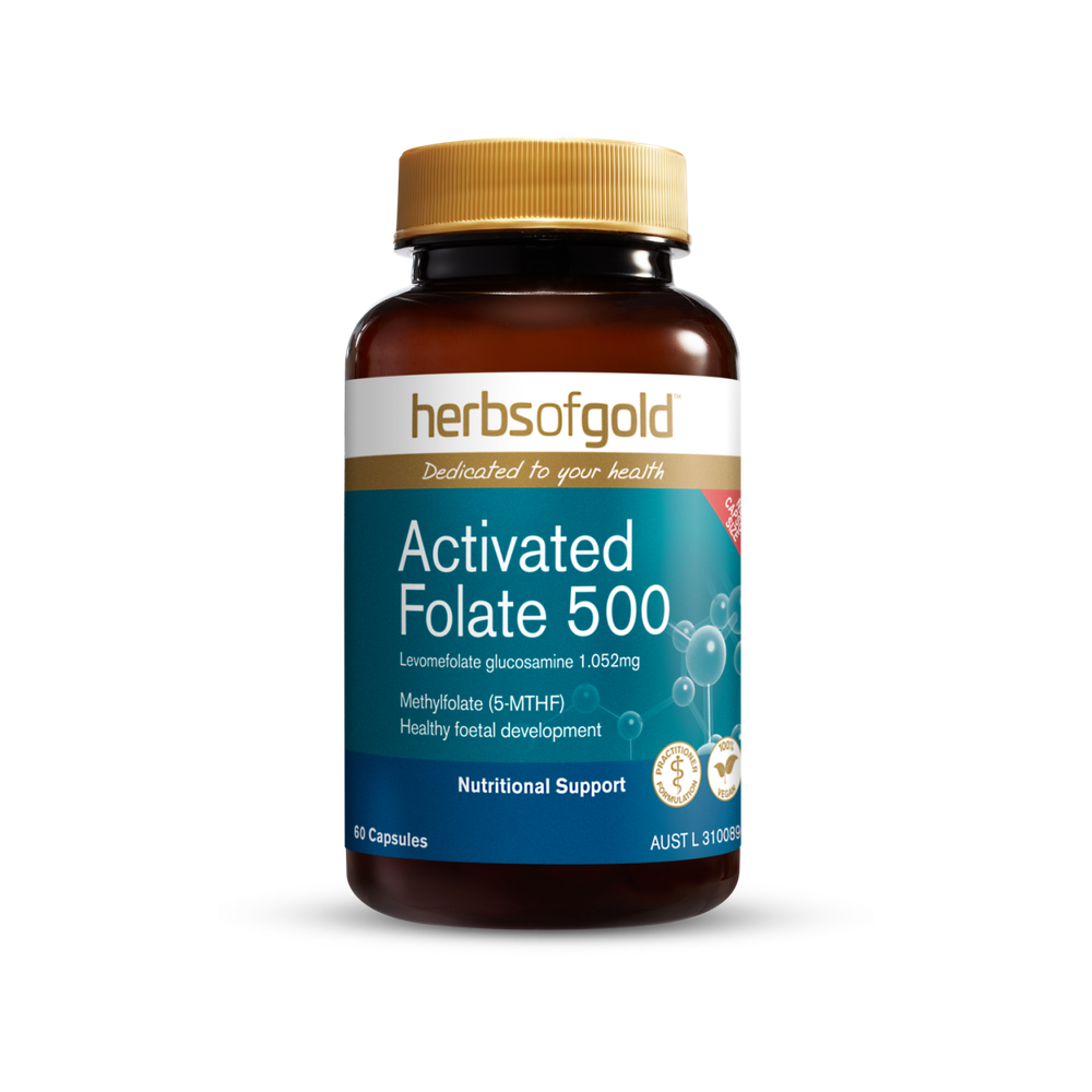 Herbs of Gold Activated Folate 500