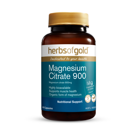 Herbs of Gold Magnesium Citrate 900