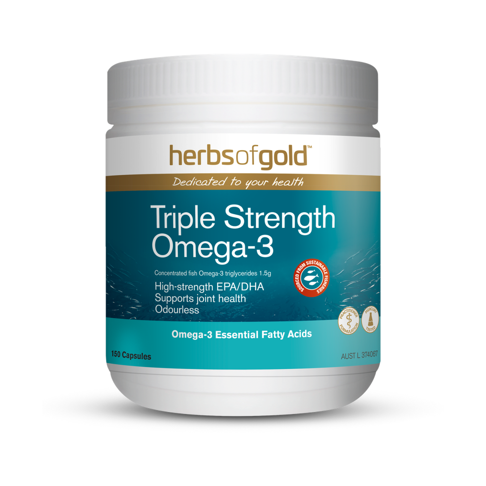 Herbs of Gold Triple Strength Omega-3