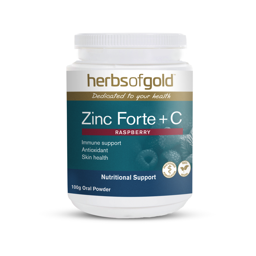 Herbs of Gold Zinc Forte + C
