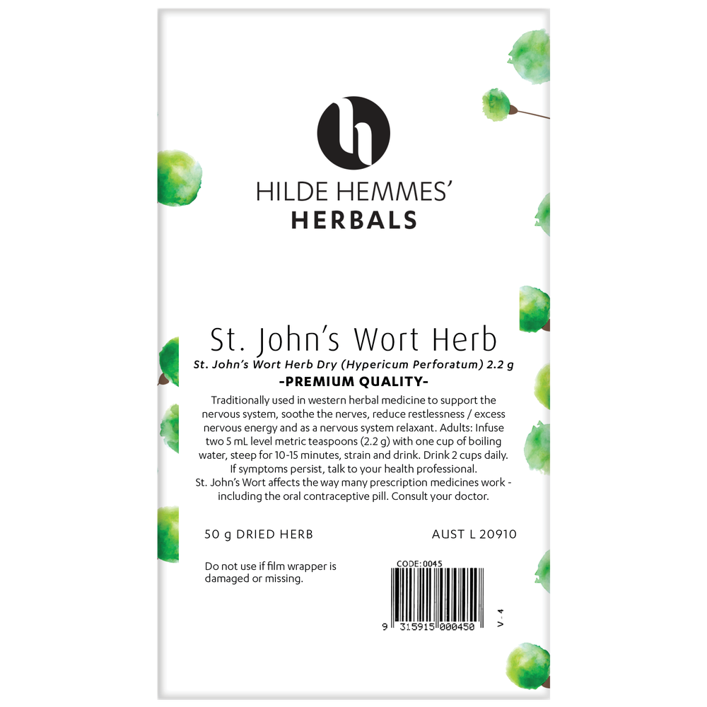 Hilde Hemmes Tea St John's Wort Herb