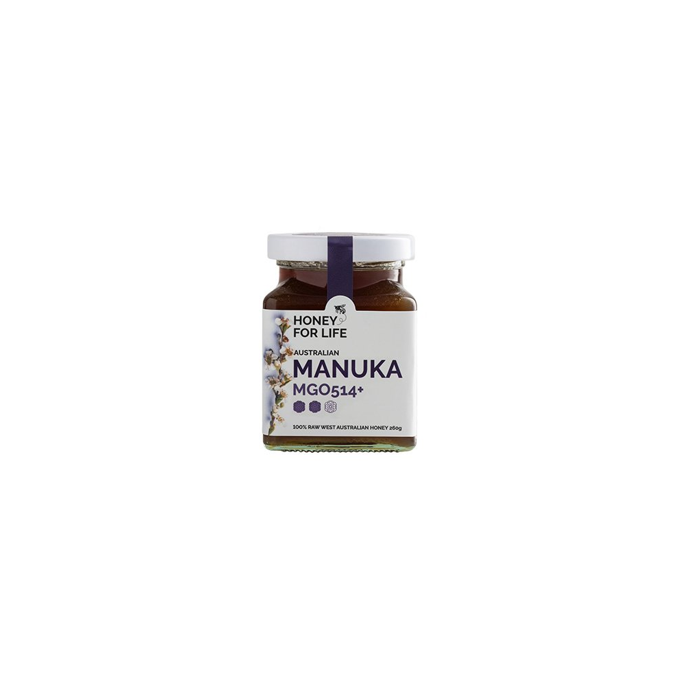 Honey for Life Australian Manuka MGO514+