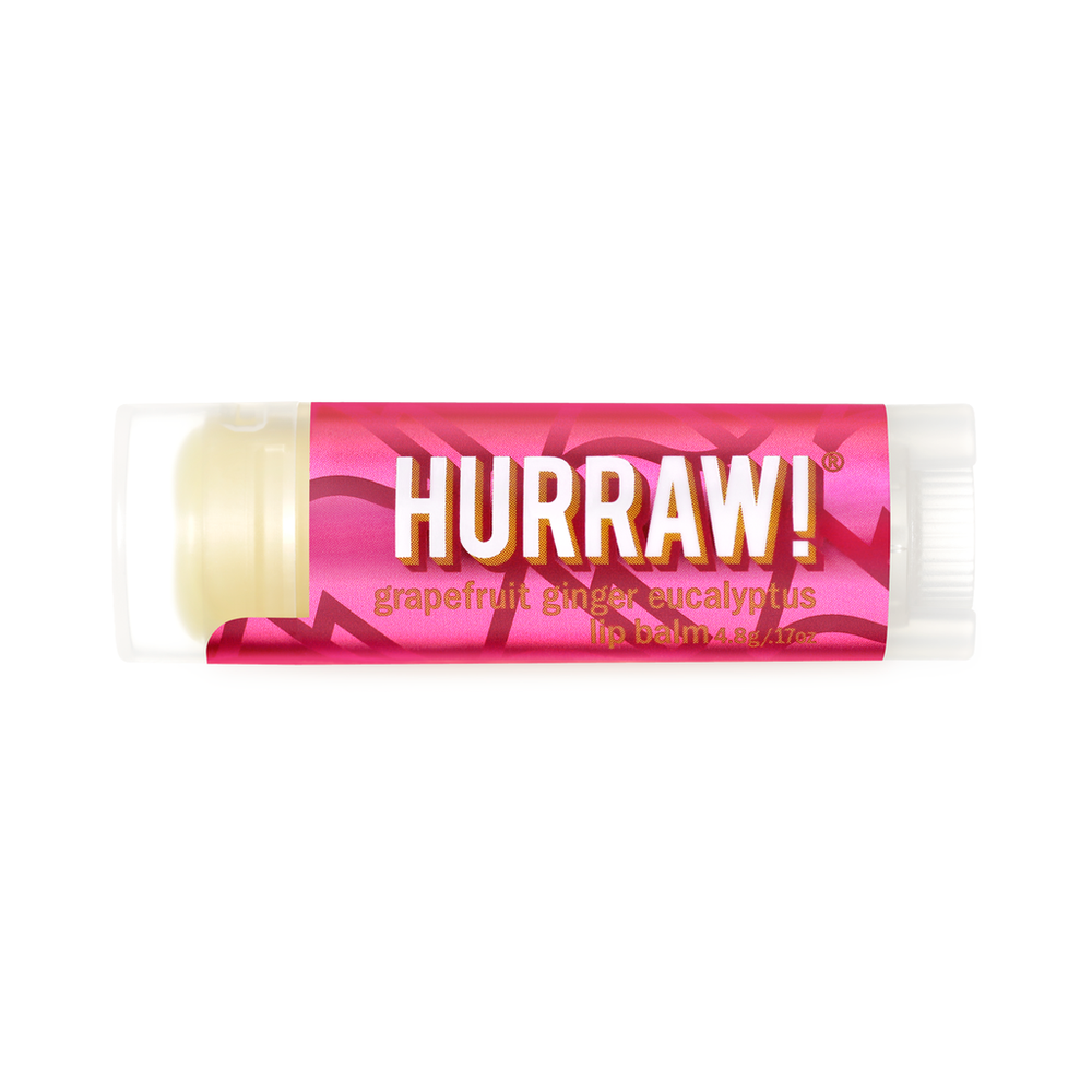 Hurraw! Lip Balm Grapefruit Ginger Eucalyptus