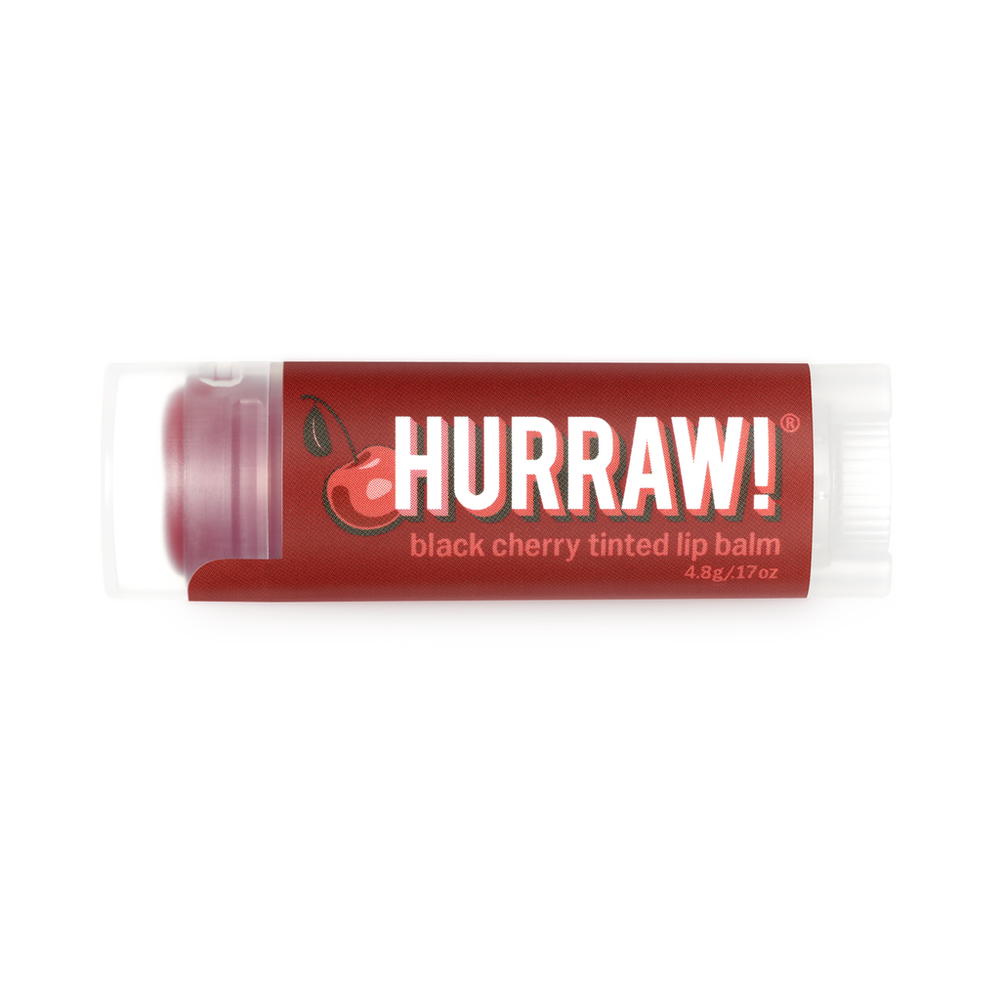 Hurraw! Lip Balm Tinted Black Cherry