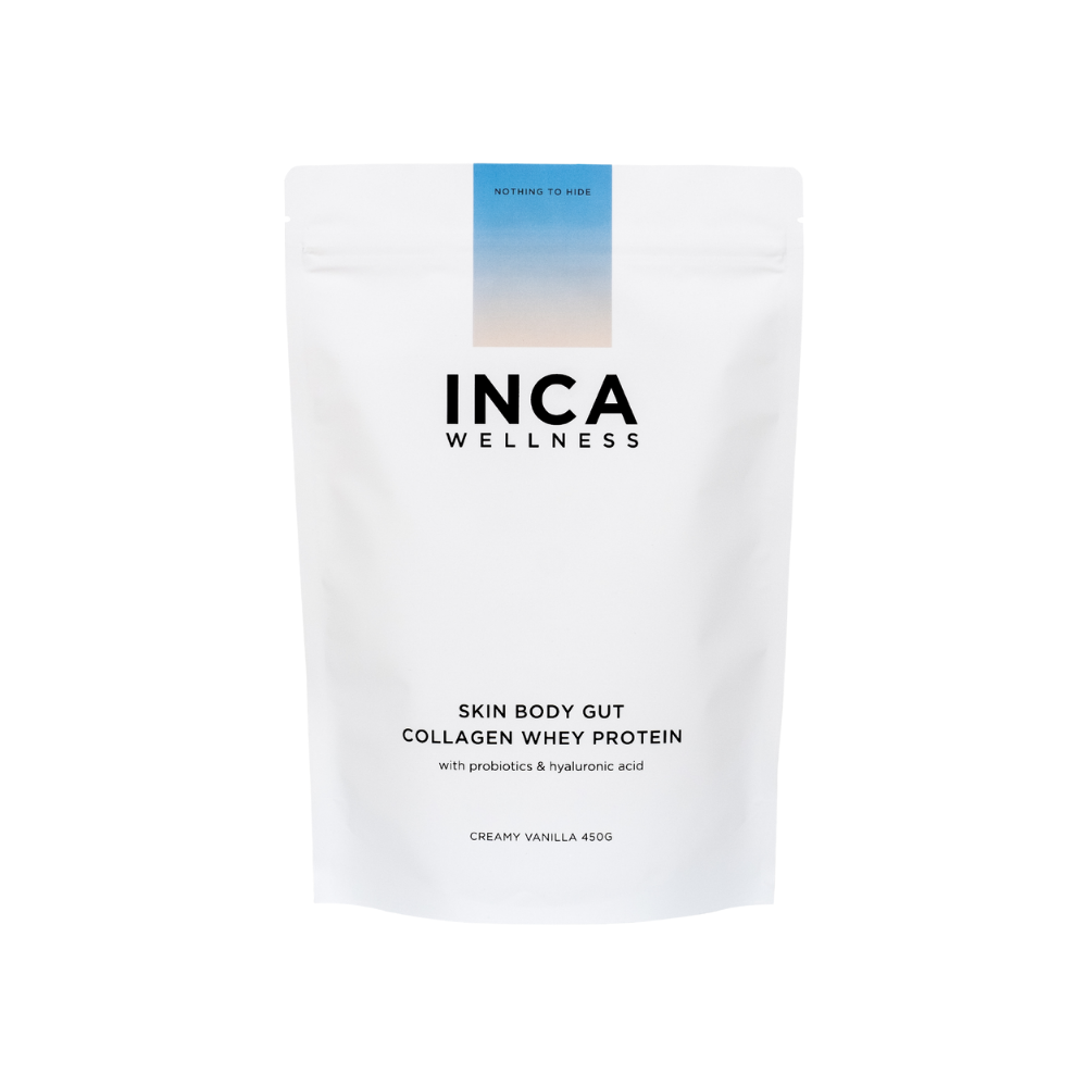 INCA Organics Skin+Body+Gut Collagen Whey Protein