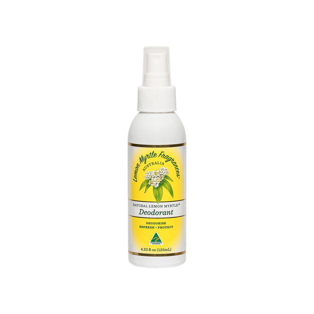 Lemon Myrtle Fragrances Deodorant Spray Aluminium Free