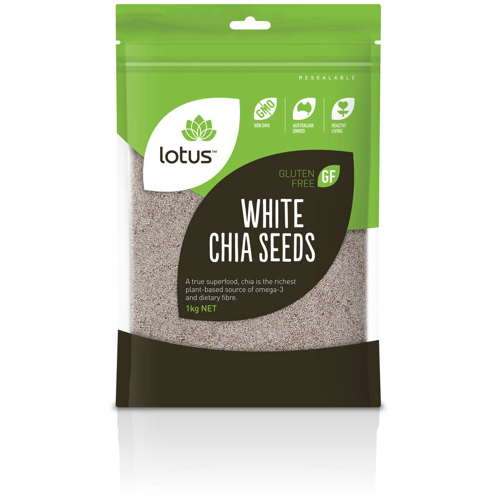 Lotus Foods Chia Seeds White