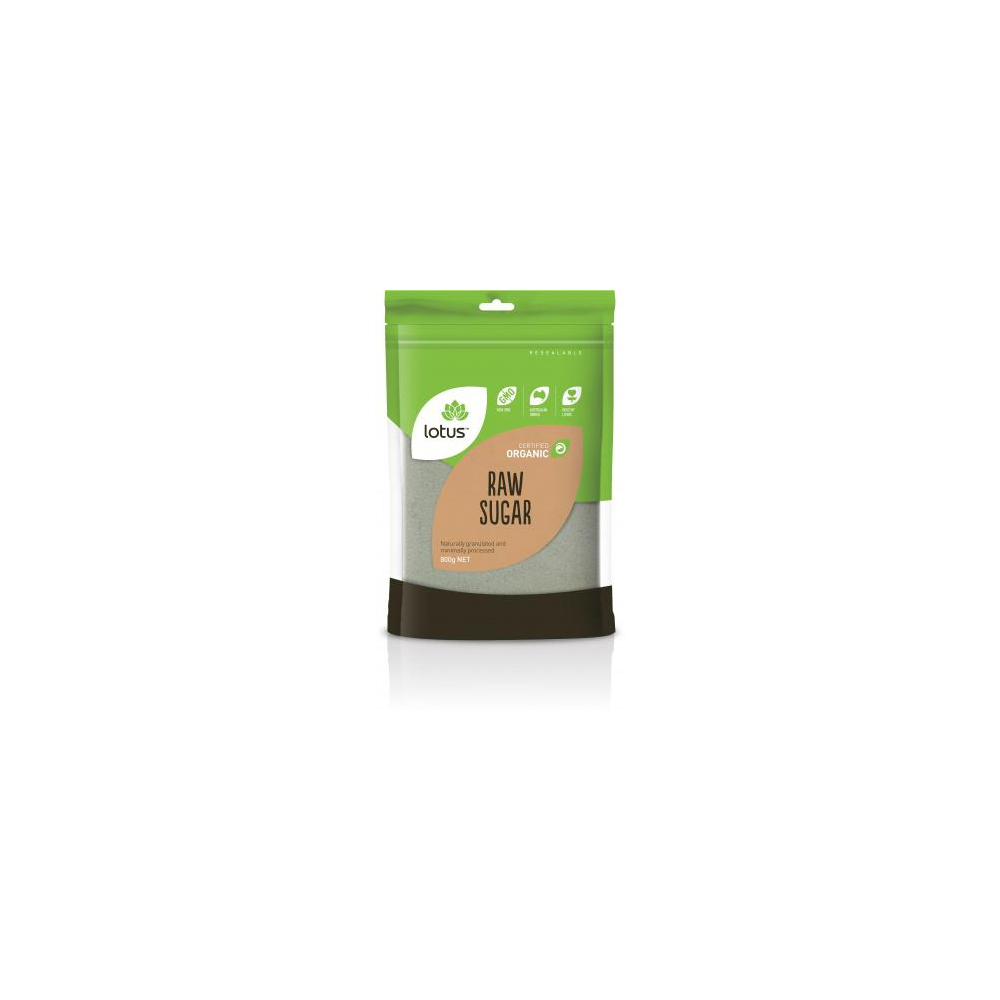 Lotus Foods Sugar Raw Organic
