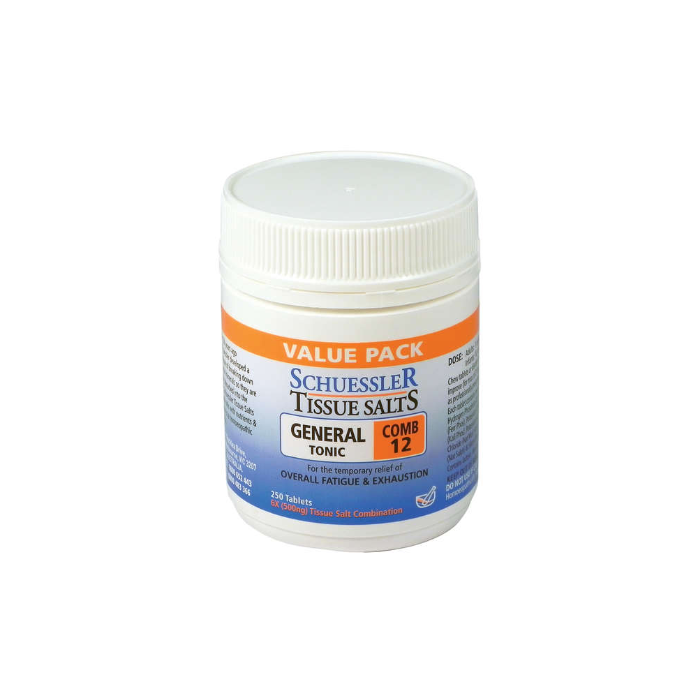 Martin & Pleasance Schuessler Tissue Salts Combination 12