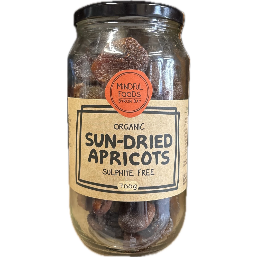 Mindful Foods Apricots Sulphite-free Organic