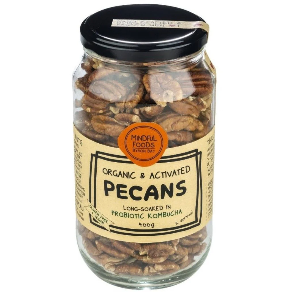 Mindful Foods Organic & Activated Pecans
