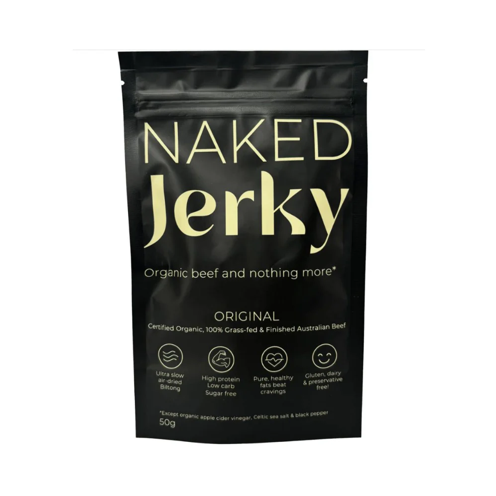 Naked Jerky Organic Beef Jerky Original
