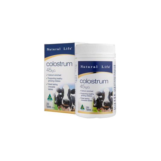 Natural Life Colostrum 45mg IgG chewable